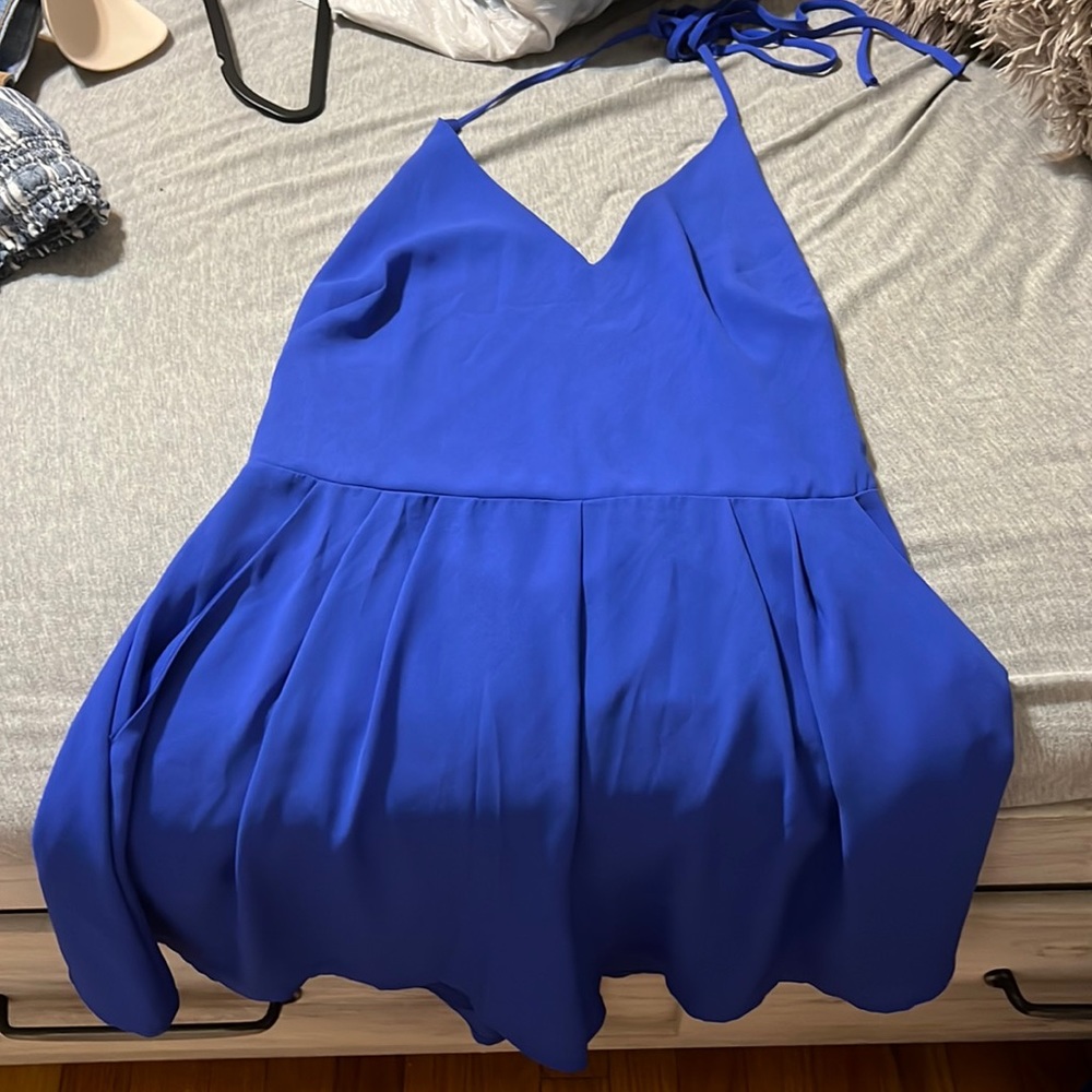 Romper blue purple great condition